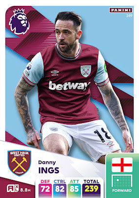 Panini Adrenalyn XL Premier League 2025 - Single WEST HAM UNITED Cards (#334 - #351)