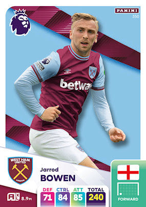 Panini Adrenalyn XL Premier League 2025 - Single WEST HAM UNITED Cards (#334 - #351)