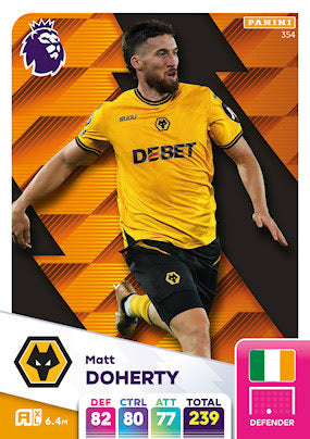 Panini Adrenalyn XL Premier League 2025 - Single WOLVERHAMPTON WANDERERS Cards (#352 - #369)