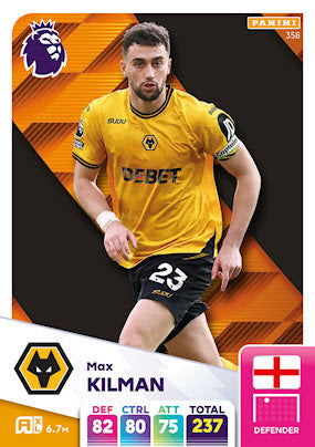 Panini Adrenalyn XL Premier League 2025 - Single WOLVERHAMPTON WANDERERS Cards (#352 - #369)