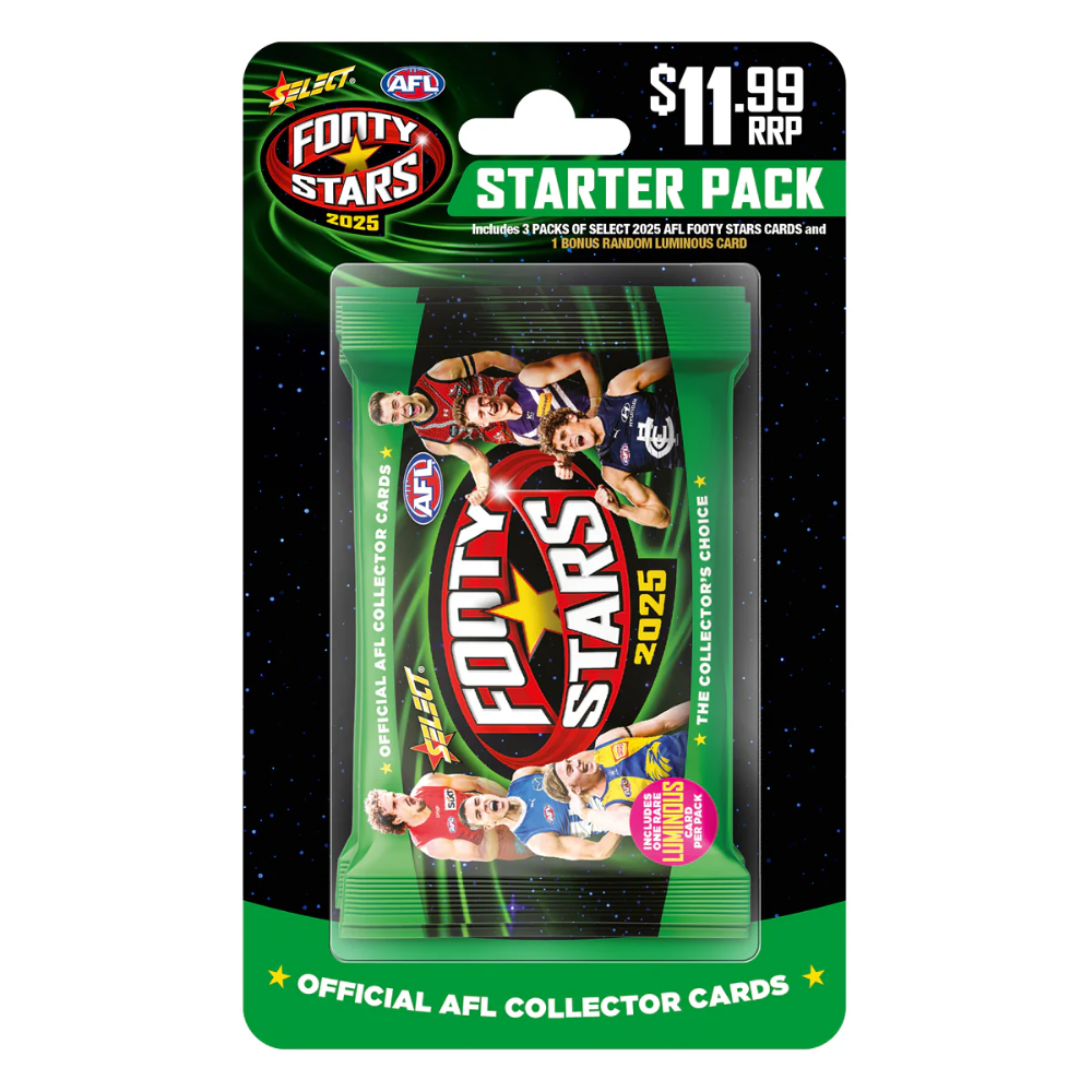 Select AFL Footy Stars 2025 - Starter Blister Pack
