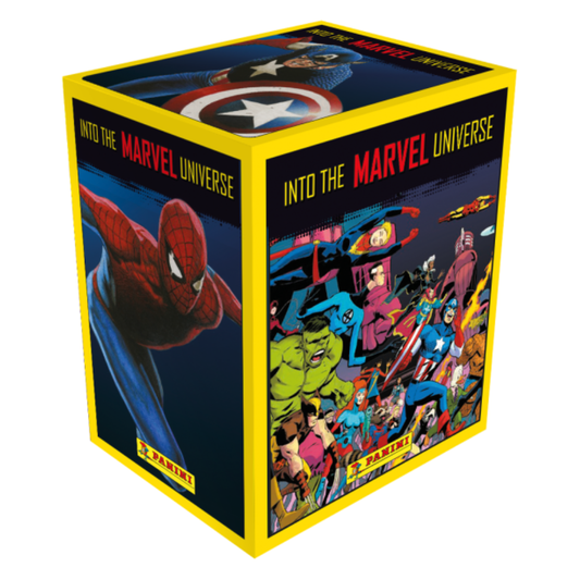 2025 Panini Into The Marvel Universe Sticker Collection - Box of 36 Packets