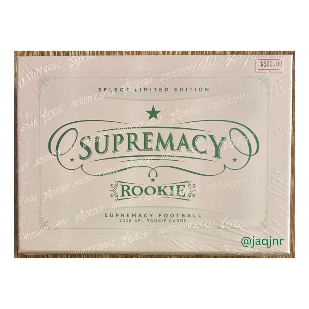 Select 2026 AFL Supremacy Rookies Box