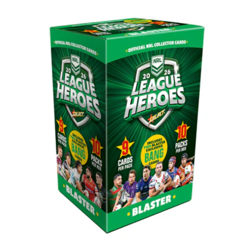2026 Select NRL League Heroes - Blaster Box