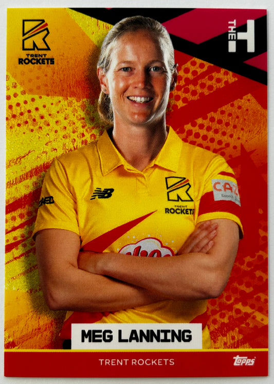 Topps The Hundred 2022 Trading Card Collection - MEG LANNING (Trent Rockets)