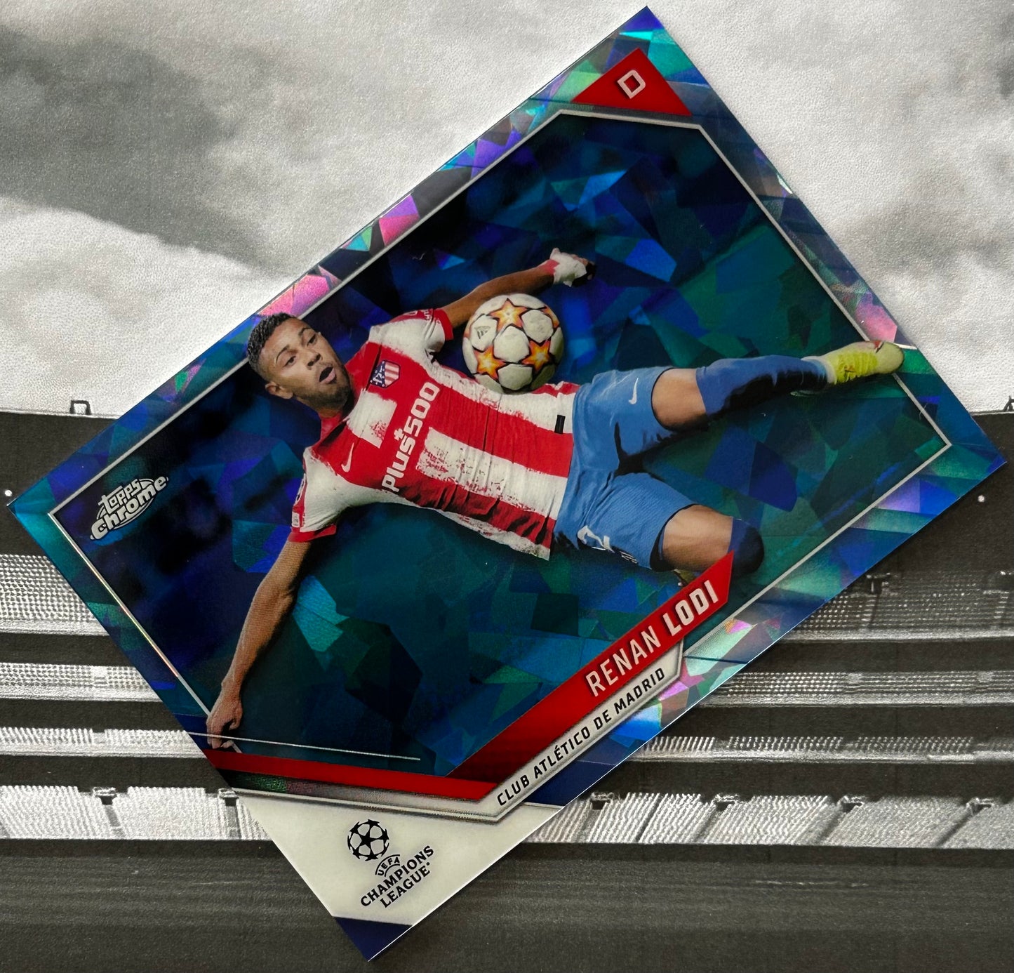 Topps UEFA Chrome Sapphire 2021-22 - RENAN LODI (ATLETICO DE MADRID) #122
