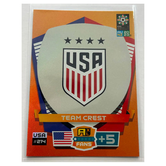 Panini Adrenalyn XL FIFA Women's World Cup 2023 - Single USA Cards (#214 - #222)