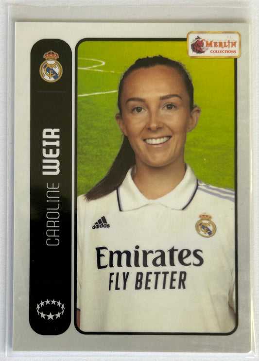 2022-23 Topps Merlin Heritage 98 UEFA - CAROLINE WEIR (REAL MADRID) #102