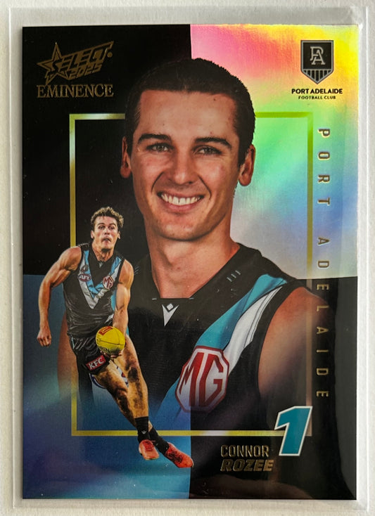 2025 AFL Select Eminence - CONNOR ROZEE (PORT ADELAIDE) Colours /190 C155