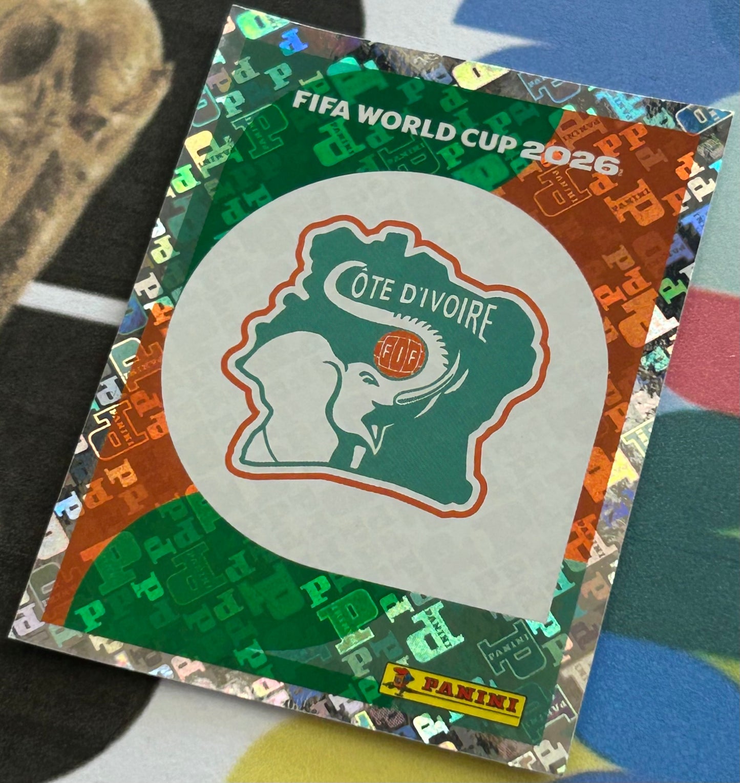 Panini FIFA World Cup 2026 Official Sticker Collection - EMBLEM (IVORY COAST) Foil Sticker CIV1