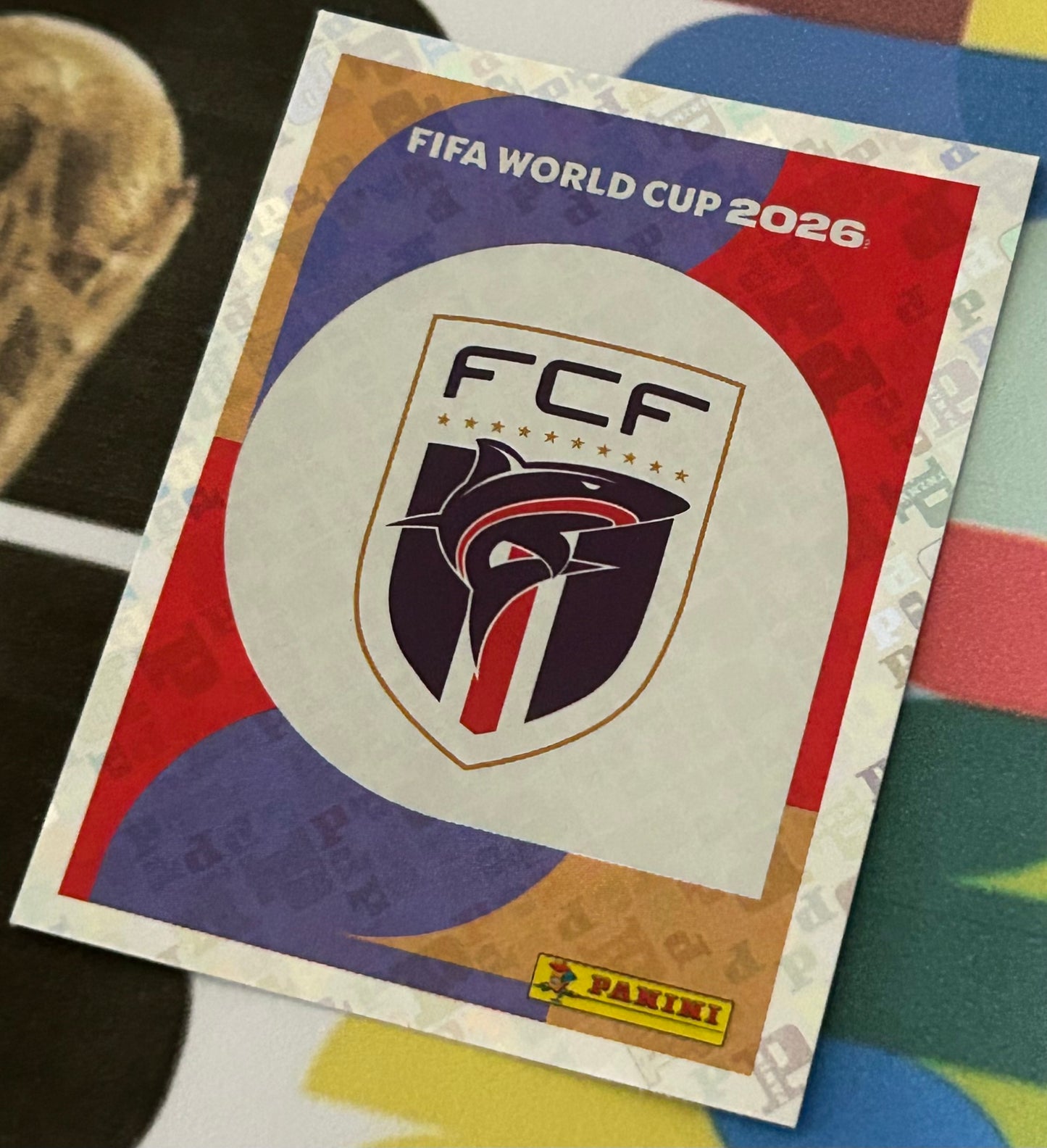 Panini FIFA World Cup 2026 Official Sticker Collection - EMBLEM (CAPE VERDE) Foil Sticker CPV1
