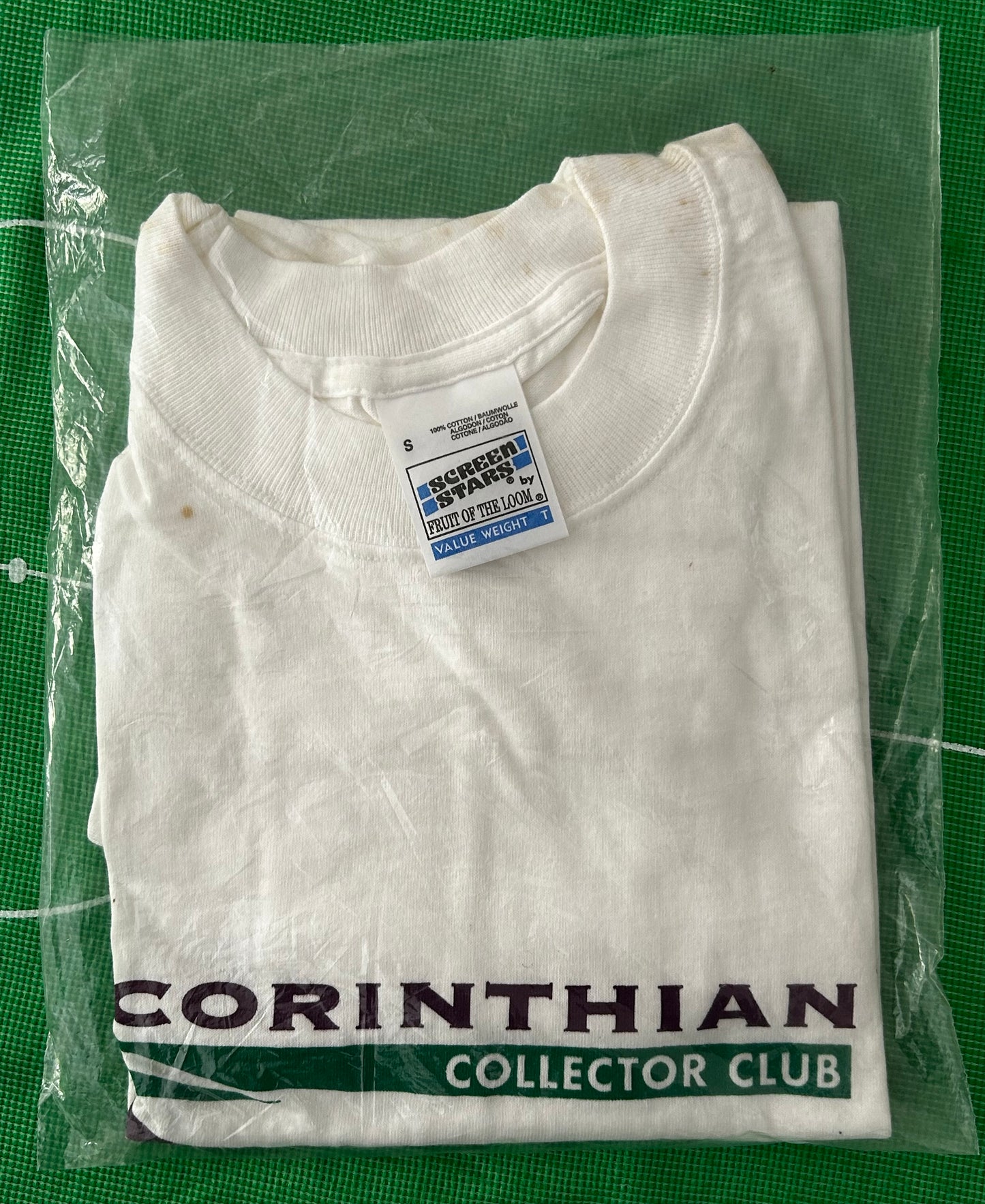 Corinthian Collector Club White T-Shirt (Original & Factory Sealed)