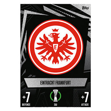 Topps 2023-24 Match Attax UEFA Single EINTRACHT FRANKFURT Cards (#253 - #261)