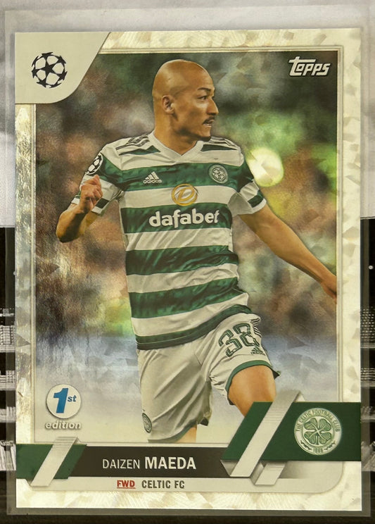 Topps UEFA Club Competitions 1st Edition 2022-23 - DAIZEN MAEDA (CELTIC) Icy Parallel #31