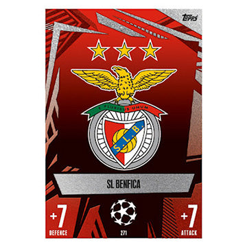 Topps 2023-24 Match Attax UEFA Single SL BENFICA Cards (#271 - #279)