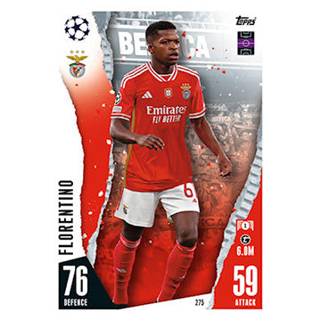 Topps 2023-24 Match Attax UEFA Single SL BENFICA Cards (#271 - #279)
