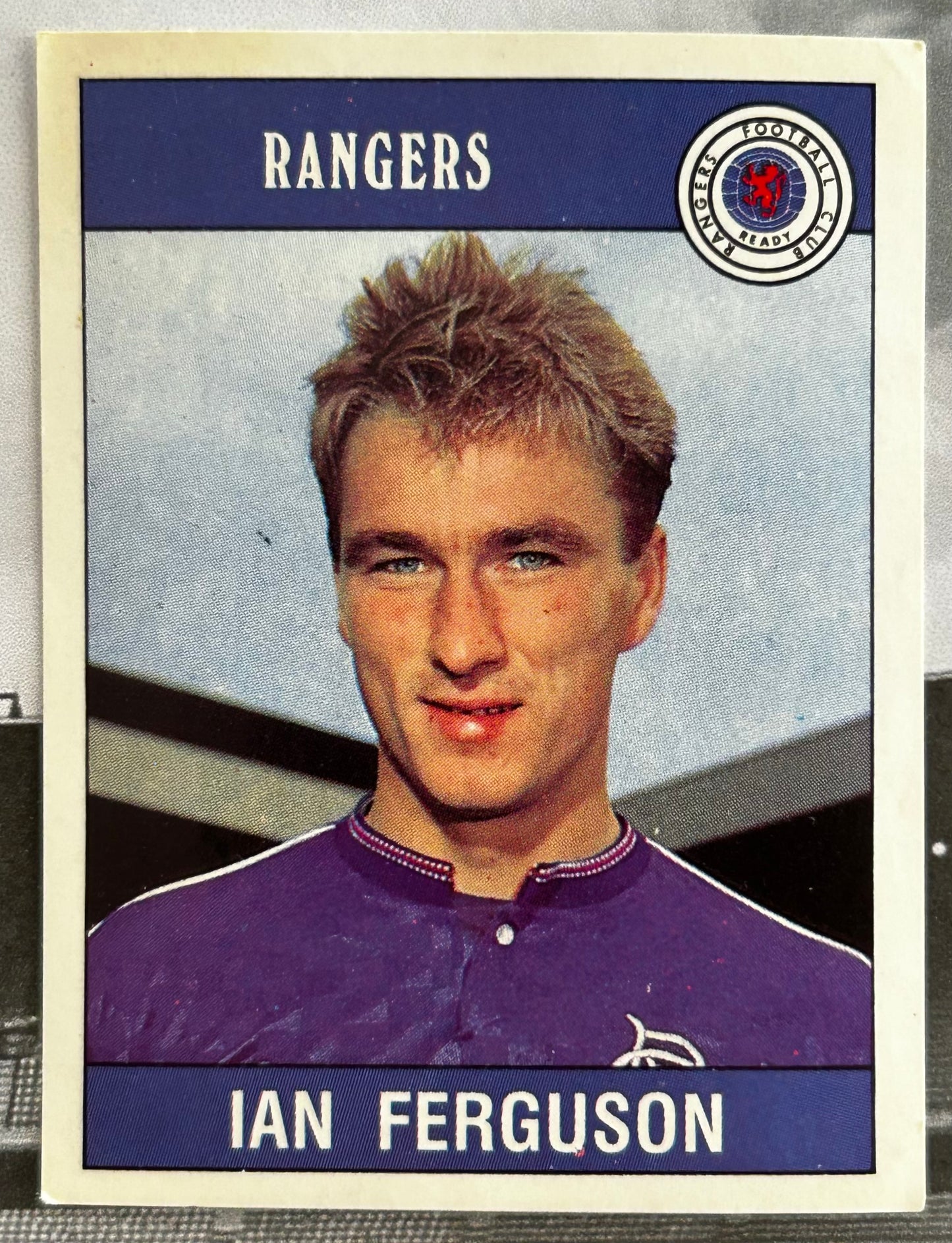 Panini Football 90 Sticker - IAN FERGUSON (RANGERS) #448