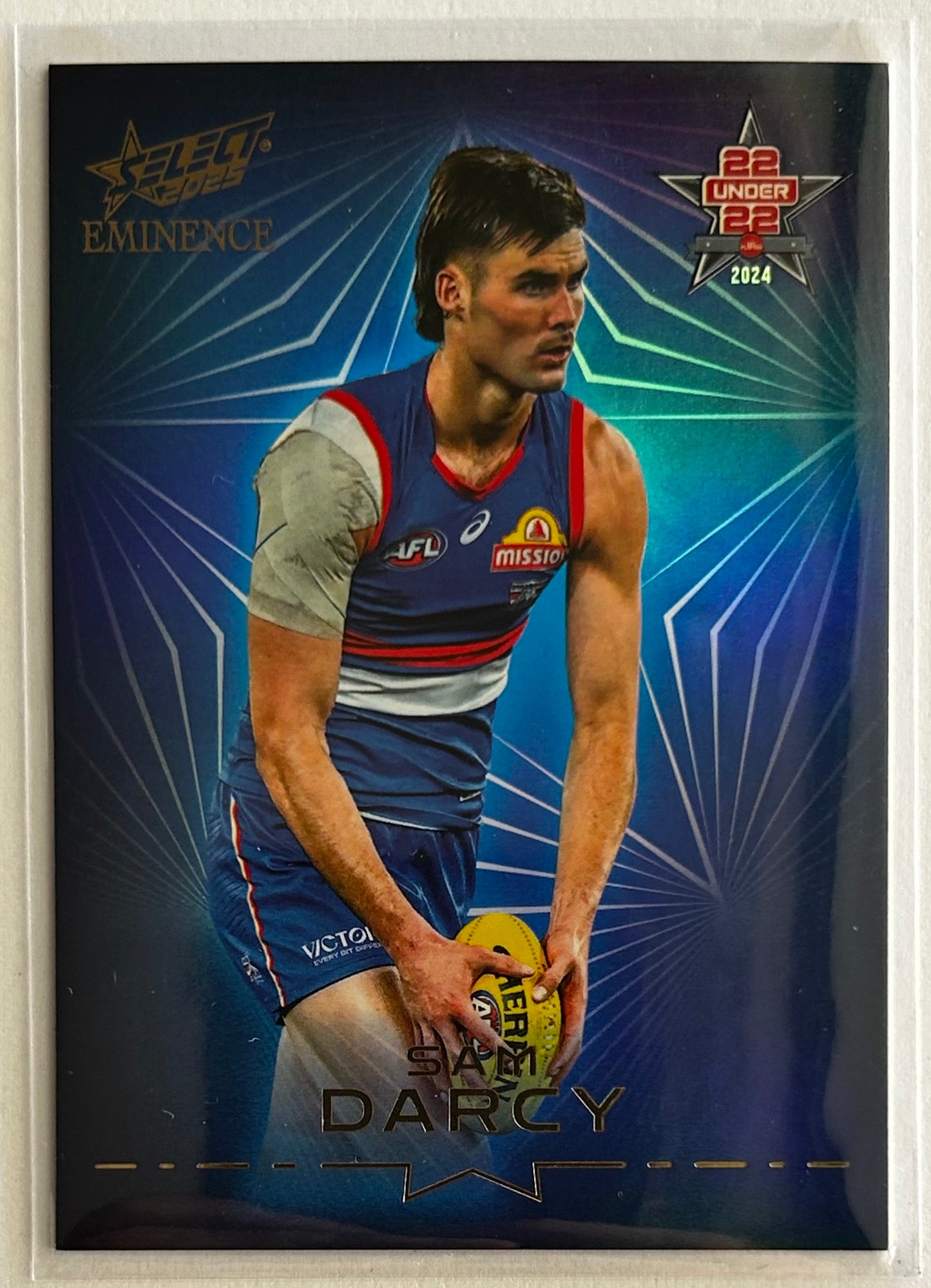 2025 AFL Select Eminence - SAM DARCY (WESTERN BULLDOGS) 22Under22 /235 TT11