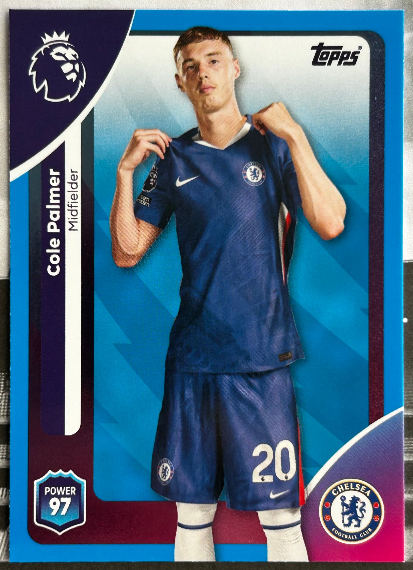 Topps Premier League 2026 Debut Edition - Single BLUE BASE PARALLEL Cards (All Teams)