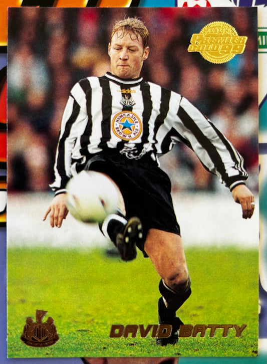 Merlin's Premier Gold 99 Trading Cards - DAVID BATTY (NEWCASTLE UNITED) #103