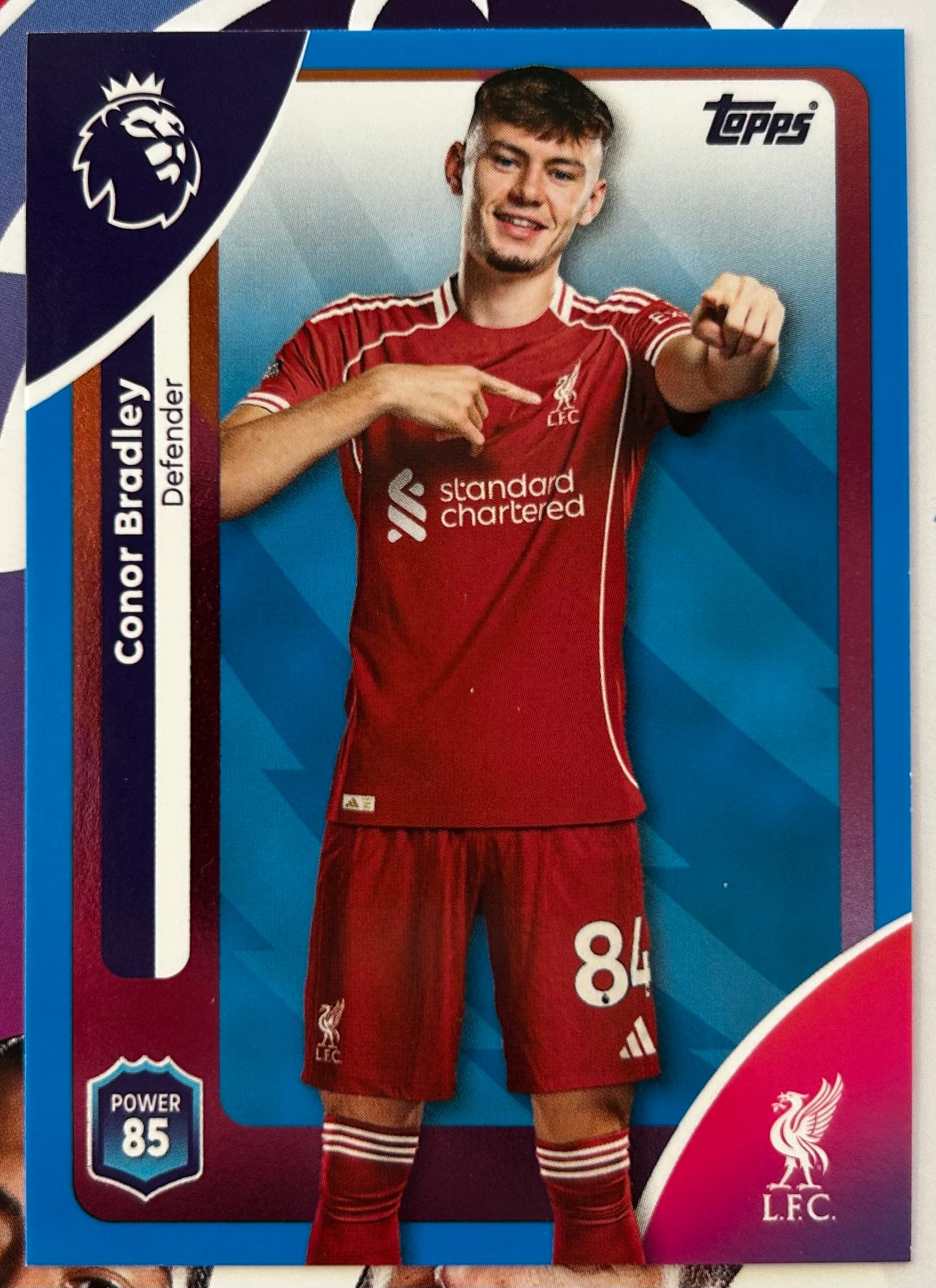 Topps Premier League 2026 Debut Edition - Single BLUE BASE PARALLEL Cards (All Teams)