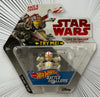 Mattel Hot Wheels Diecast 1:64 -  Luke Skywalker X-Wing Fighter Star Wars Battle Rollers