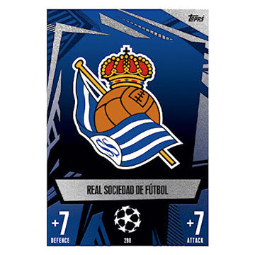 Topps 2023-24 Match Attax UEFA Single REAL SOCIEDAD Cards (#298 - #306)