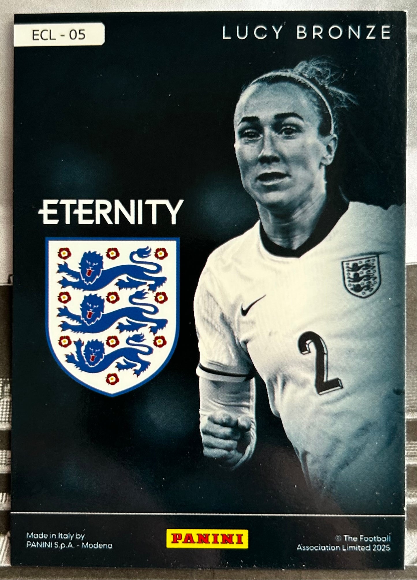 Panini Eternity Lionesses 2025 - LUCY BRONZE (ENGLAND) Eclipse #ECL-04 *See Condition Notes*