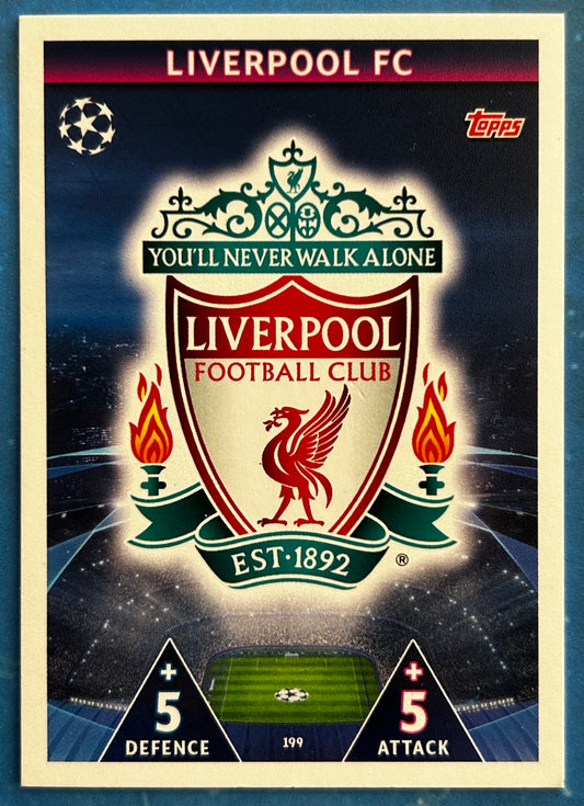 Topps Match Attax UEFA Champions League 2018-19 - Single LIVERPOOL Base Cards