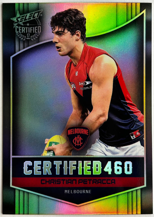 Select AFL 2017 Certified - CHRISTIAN PETRACCA (MELBOURNE) Certified 460 C133