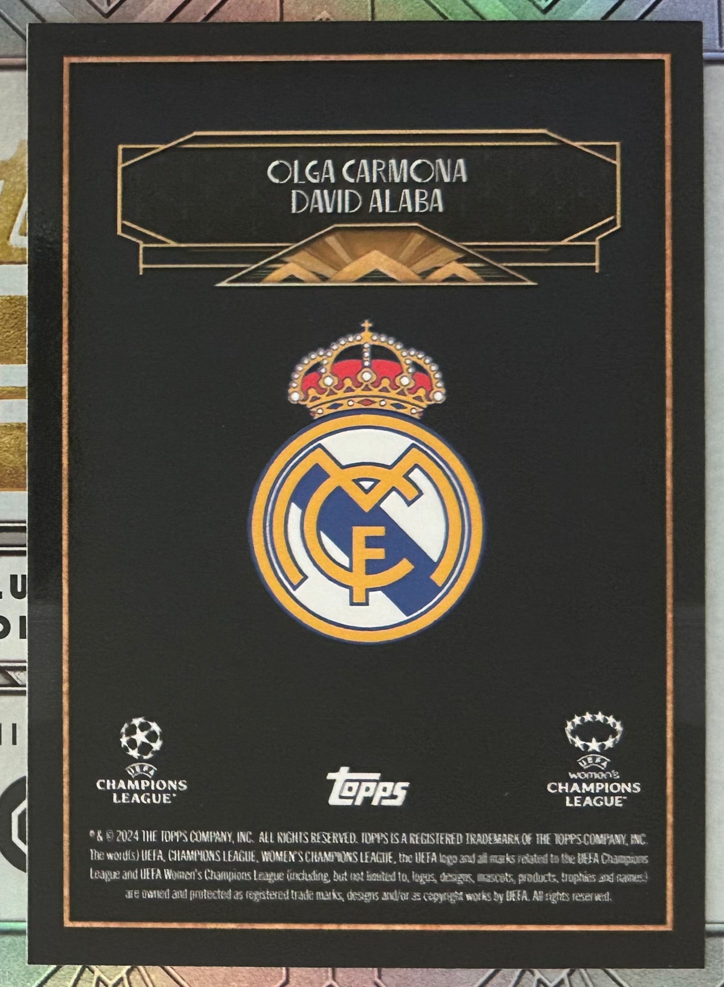 Topps UCC Deco 2024-25 - Single REAL MADRID Cards (Base & Inserts)