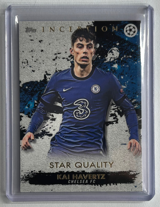 2020-21 Topps Inception UCL - KAI HAVERTZ (CHELSEA) Star Quality