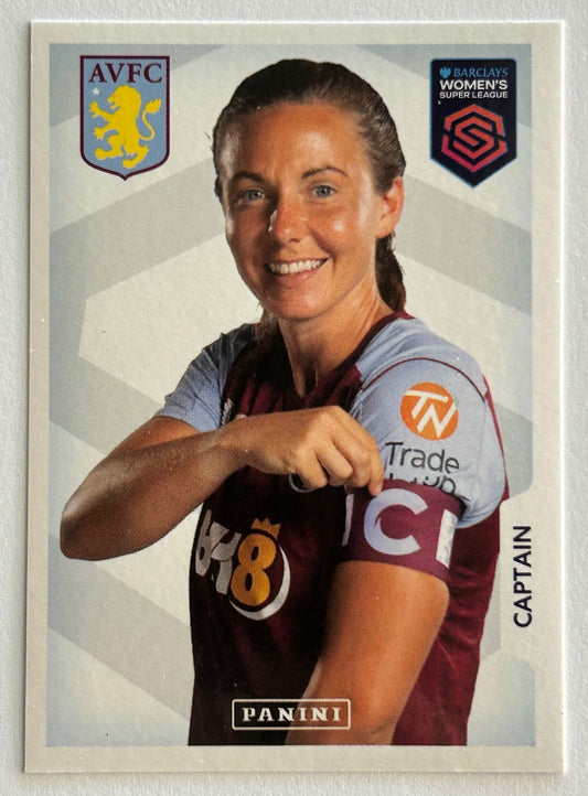 Panini Barclays Women's Super League 2024 - CORSIE (ASTON VILLA) Captain Sticker #3