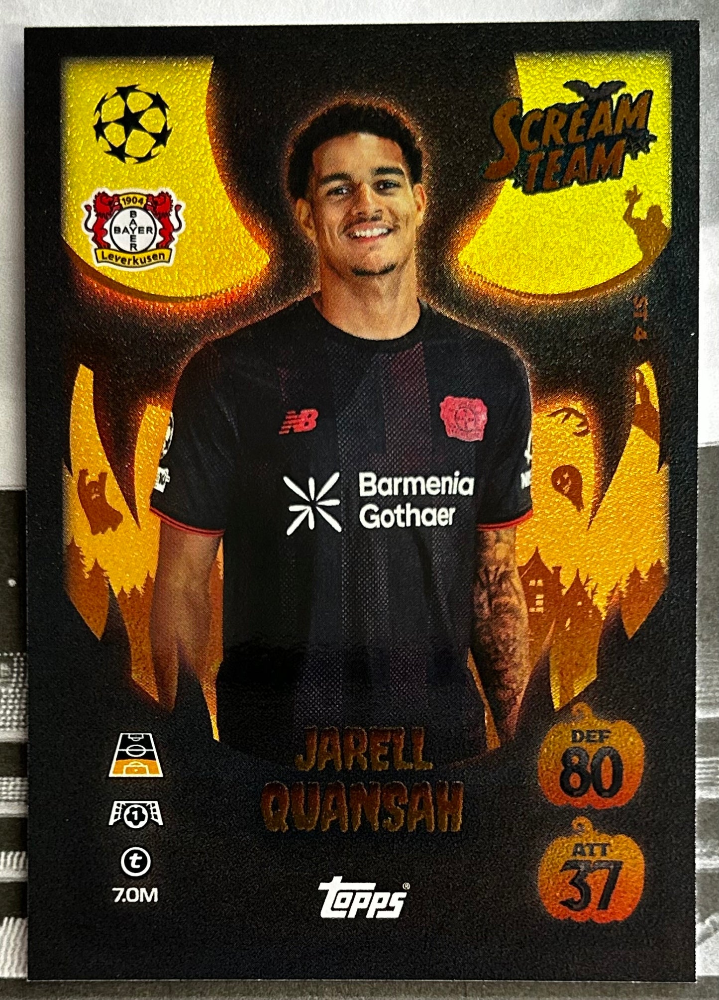 Topps 2025-26 Match Attax UEFA Update - Single SCREAM TEAM Cards (ST1 - ST16)