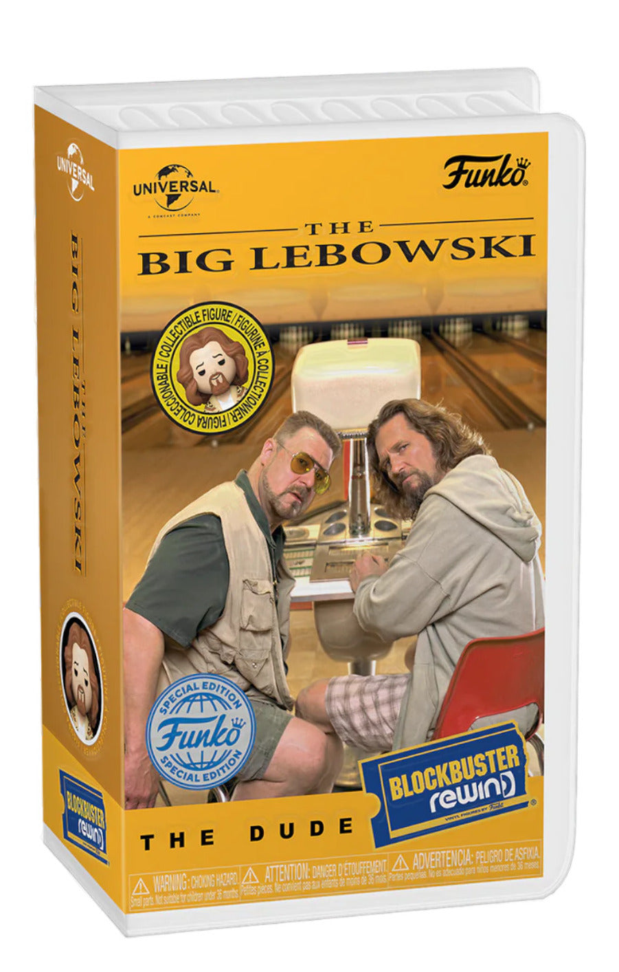 Funko Blockbuster Rewind Vinyl Figure - JEFF THE DUDE LEBOWSKI The Big Lebowski