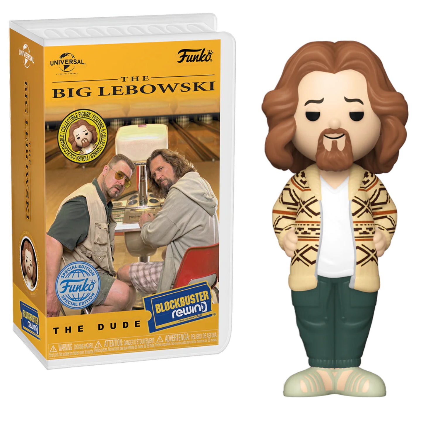 Funko Blockbuster Rewind Vinyl Figure - JEFF THE DUDE LEBOWSKI The Big Lebowski