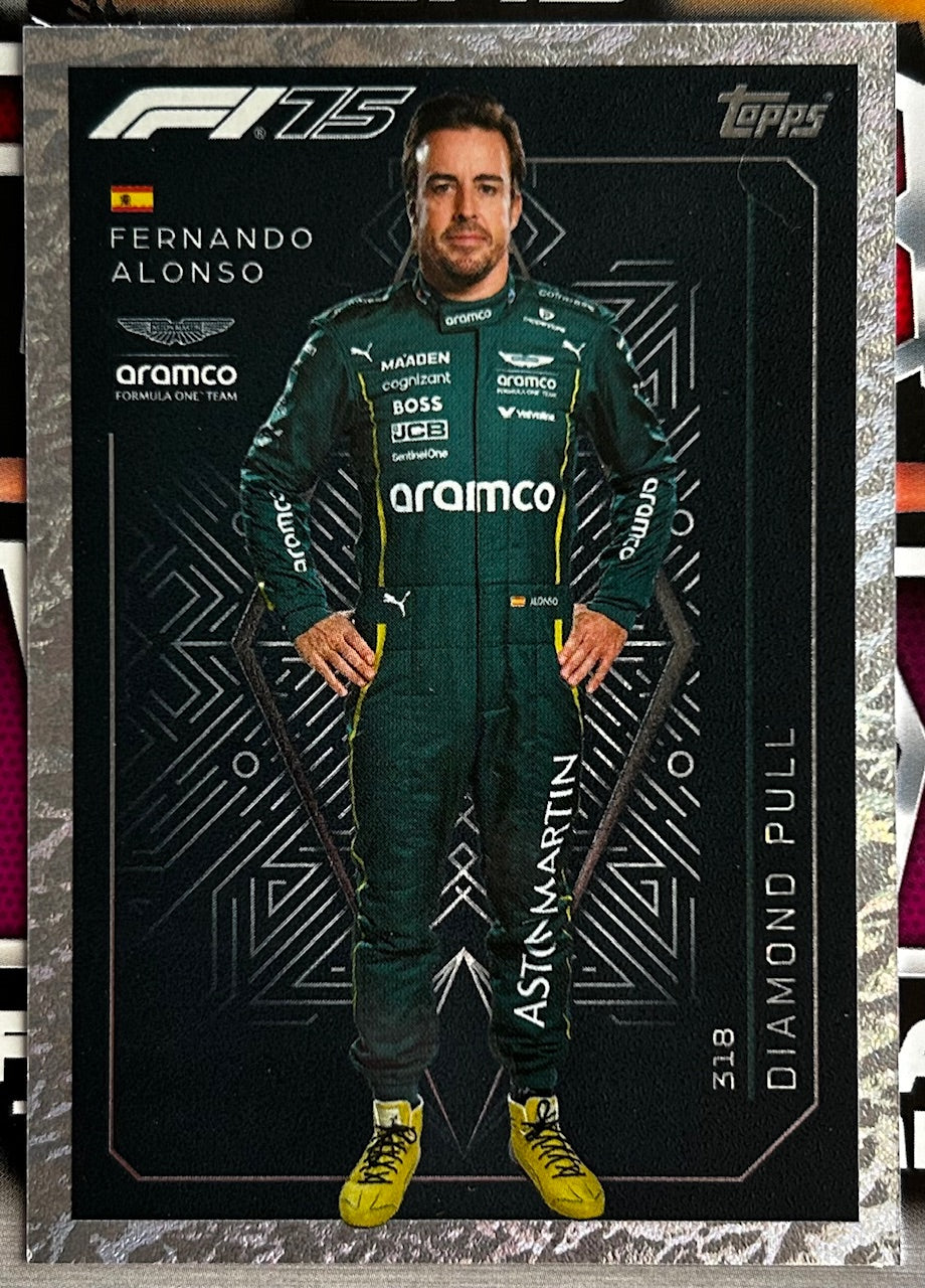 Topps F1 Turbo Attax 2025 - Single DIAMOND PULL Cards (#313 - #324)