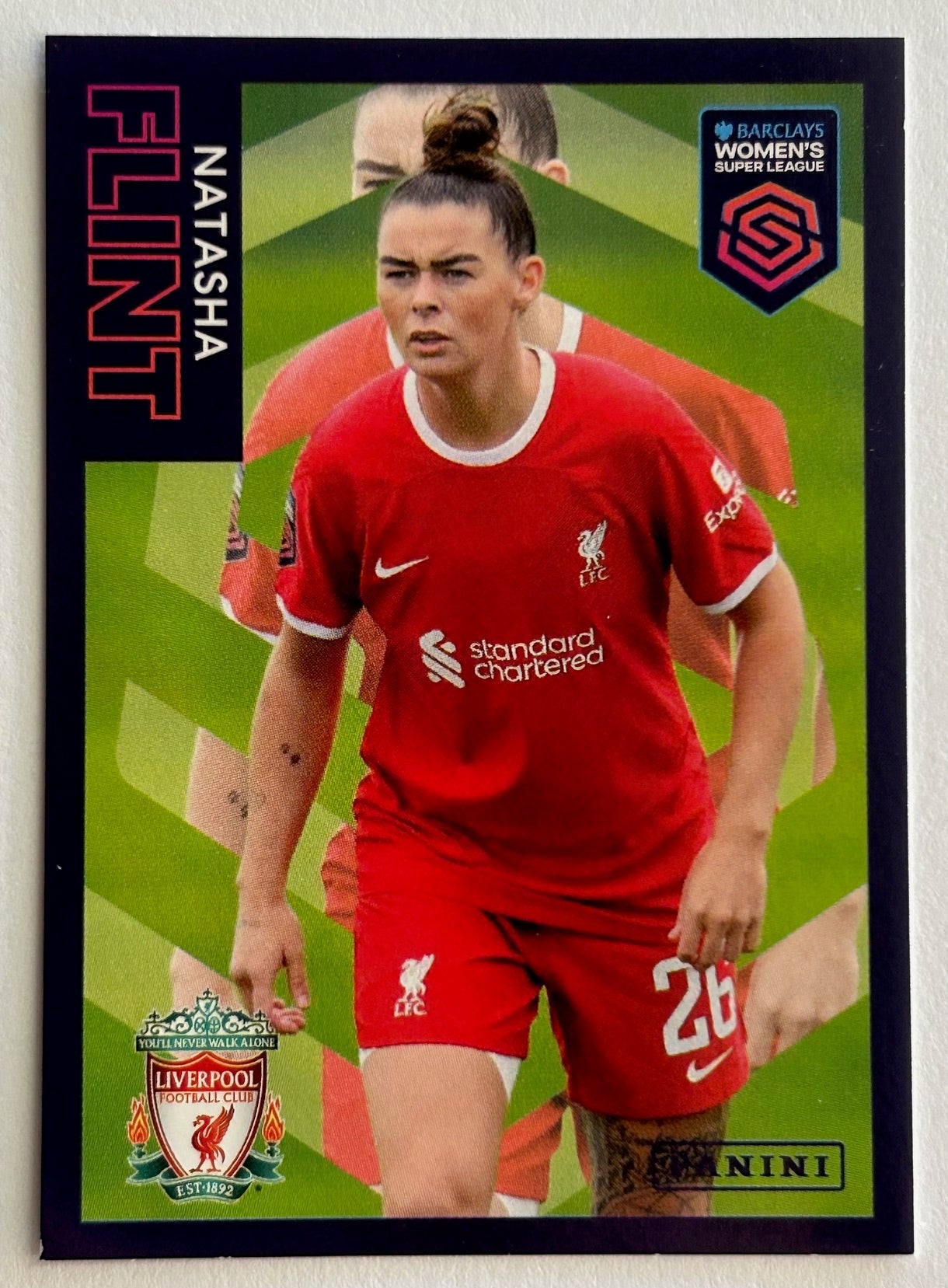 Panini Barclays Women's Super League 2024 - Single KEY PLAYERS (LEICESTER CITY & LIVERPOOL) Stickers (#314 - #325)