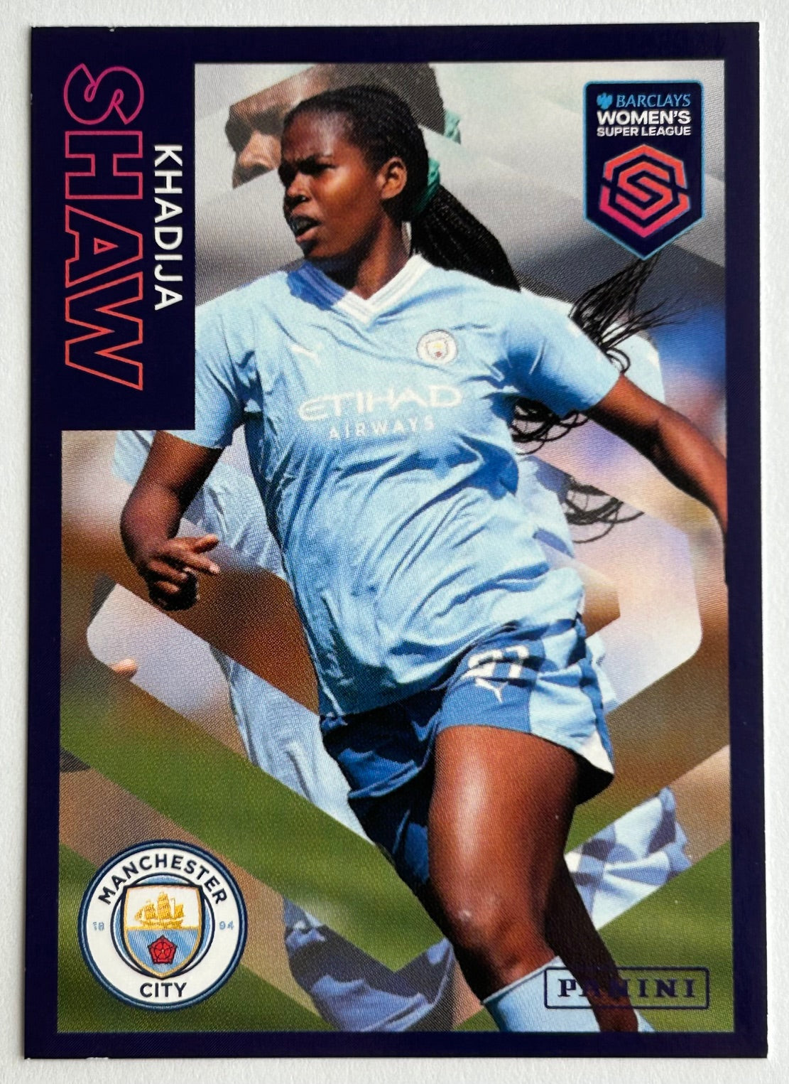 Panini Barclays Women's Super League 2024 - Single KEY PLAYERS (MAN CITY & MAN UTD) Stickers (#326 - #337)