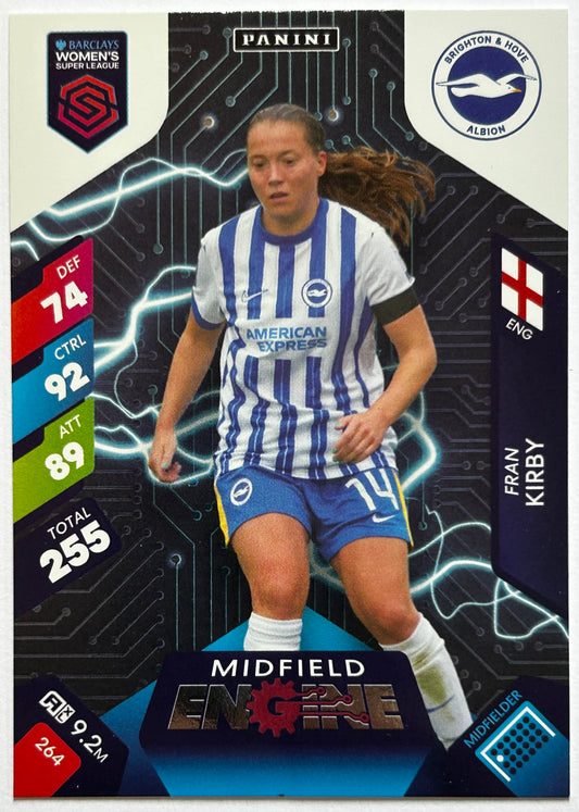 Panini Adrenalyn XL Barclays Women's Super League 2025 - Single MIDFIELD ENGINE Cards (1:4 packets) #262 - #273