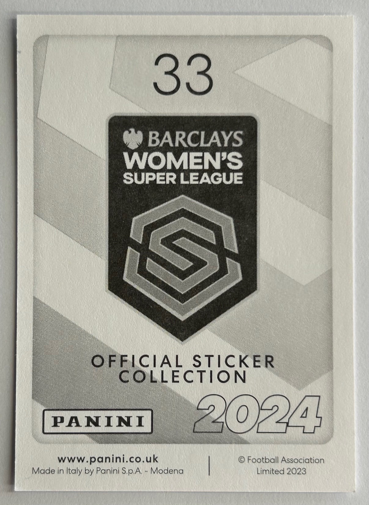 Panini Barclays Women's Super League 2024 - Single SQUAD SNAPSHOT (LEICESTER CITY & LIVERPOOL) Stickers (#32 - #37)