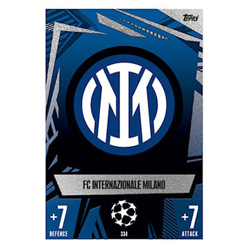 Topps 2023-24 Match Attax UEFA Single INTER MILAN Cards (#334 - #342)