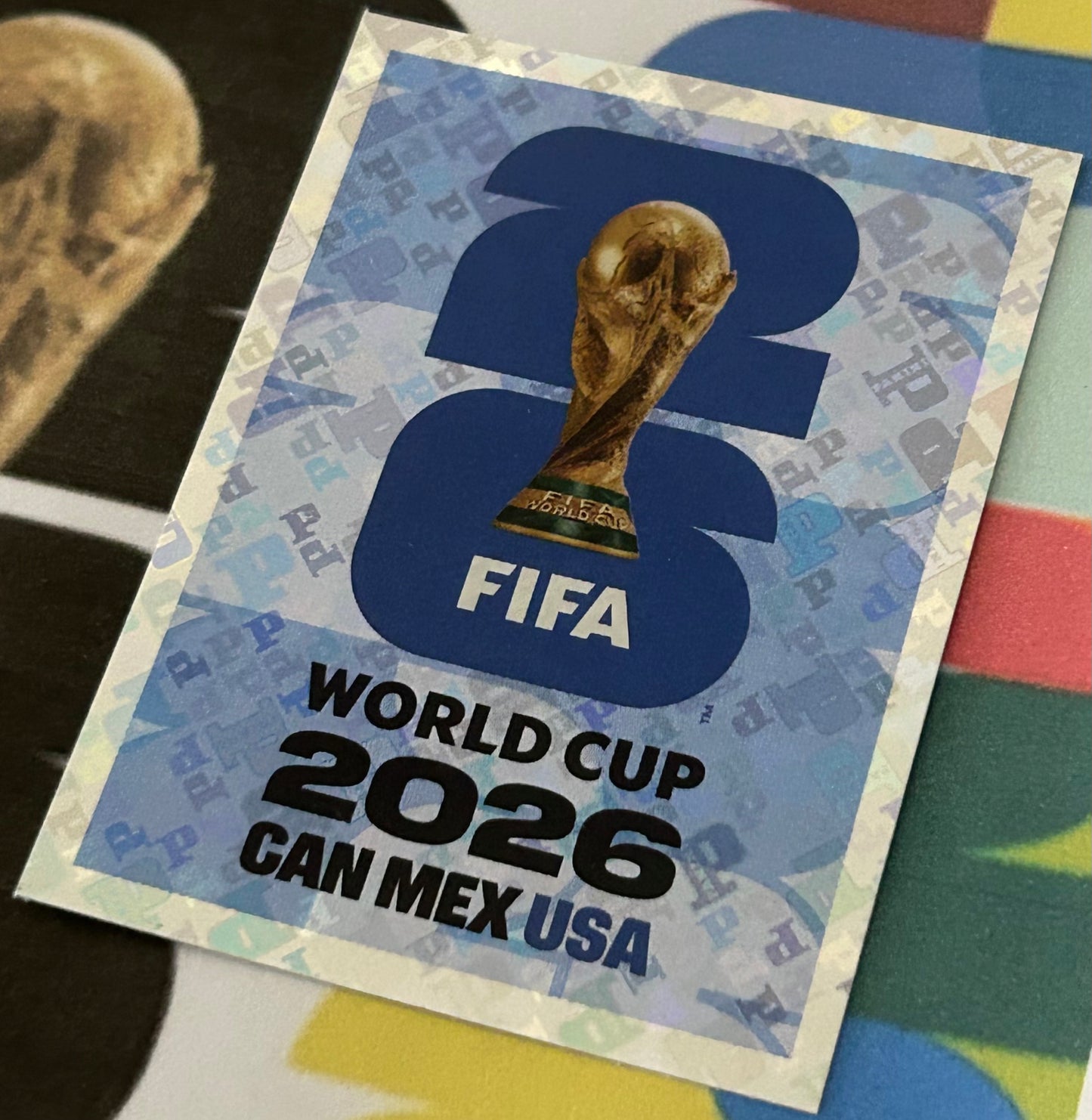 Panini FIFA World Cup 2026 Official Sticker Collection - HOST COUNTRY EMBLEM (USA) Foil Sticker FWC8