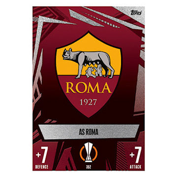 Topps 2023-24 Match Attax UEFA Single AS ROMA Cards (#352 - #360)
