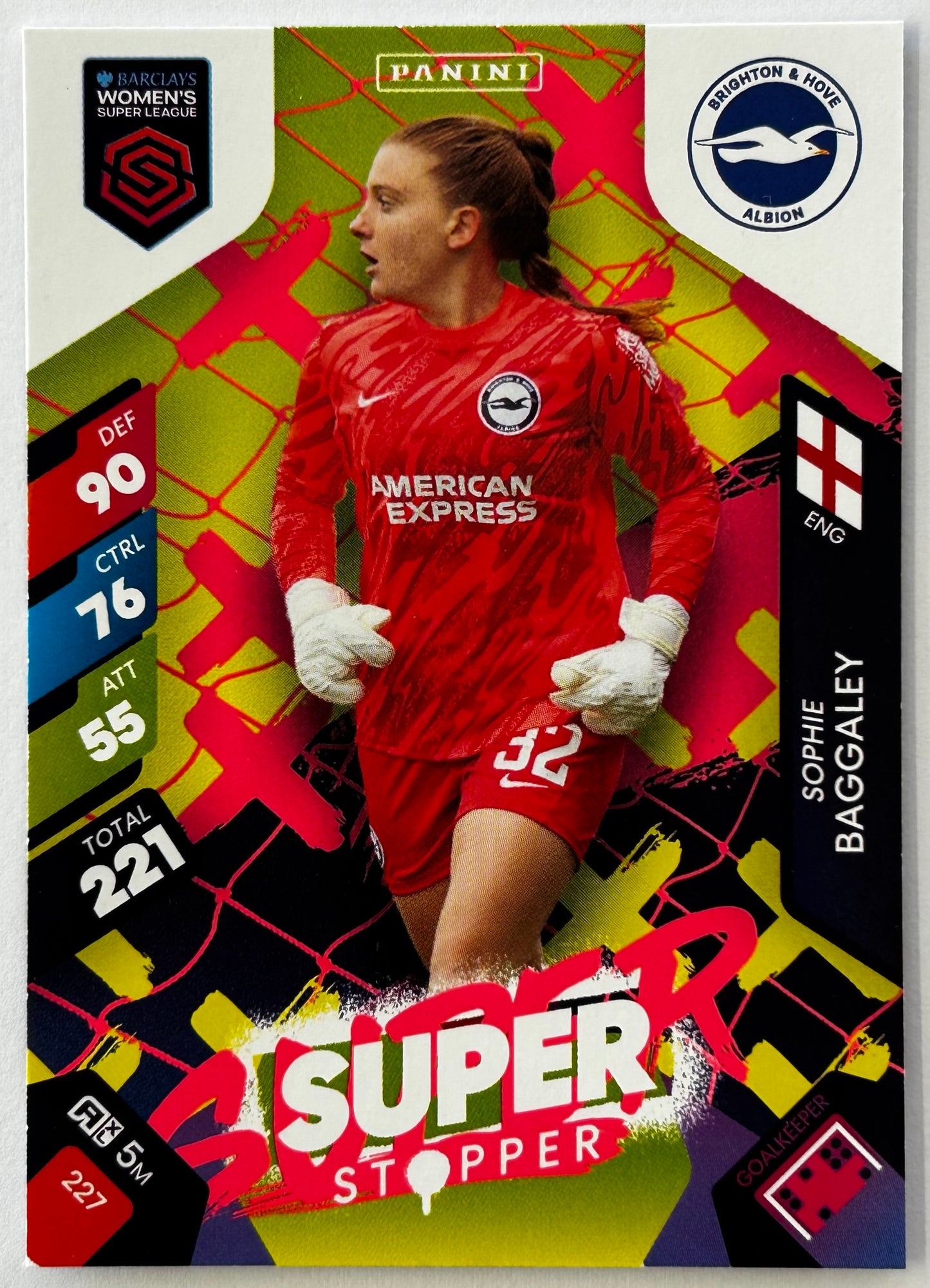 Panini Adrenalyn XL Barclays Women's Super League 2025 - Single SUPER STOPPER Cards (1:6.5 packets) #226 - #231