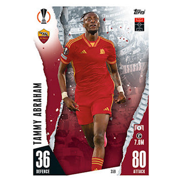 Topps 2023-24 Match Attax UEFA Single AS ROMA Cards (#352 - #360)