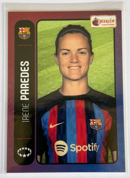 2022-23 Topps Merlin Heritage 98 UEFA - IRENE PAREDES (FC BARCELONA) #087