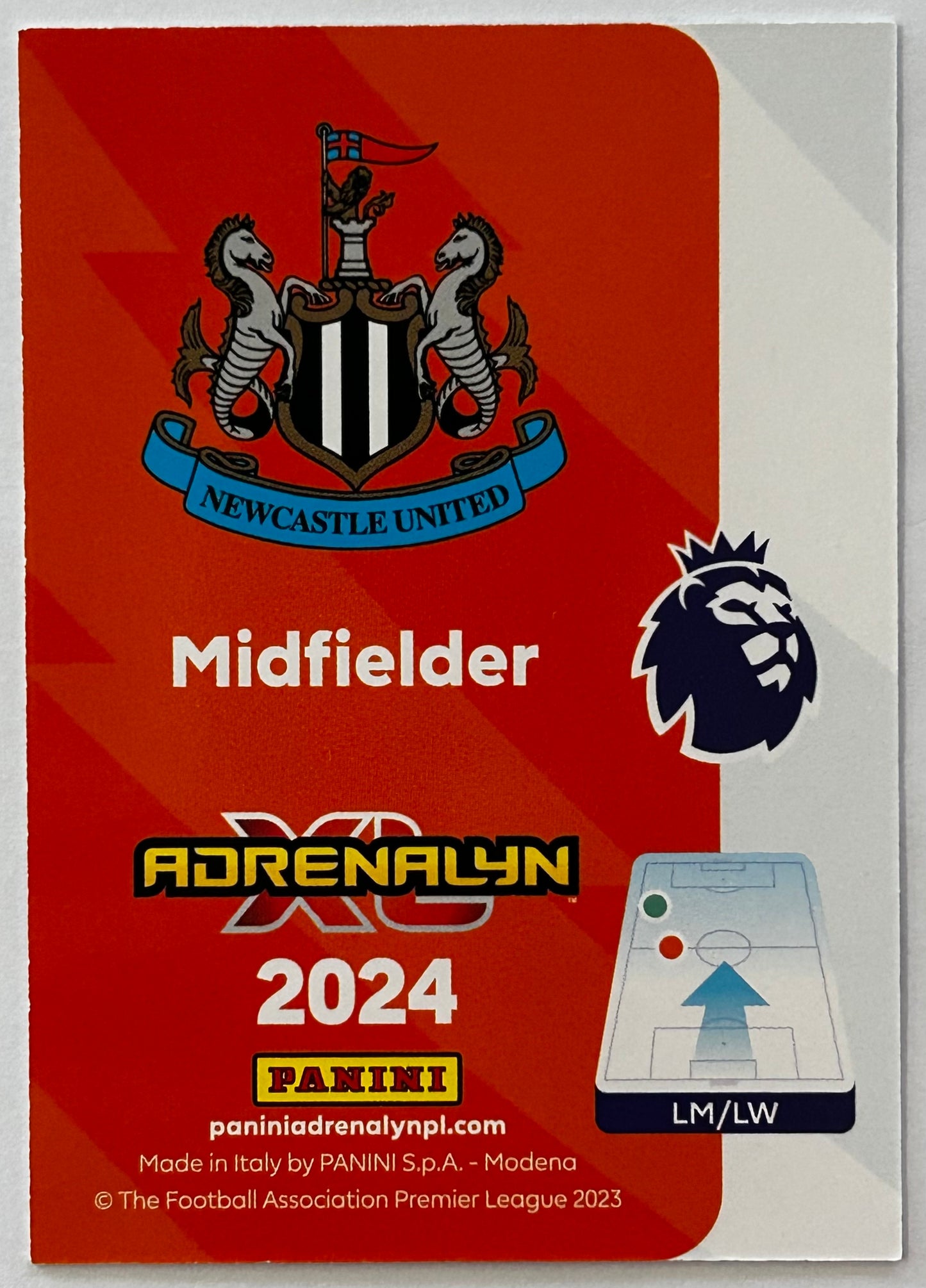 Panini Adrenalyn XL Premier League 2024 - HARVEY BARNES (NEWCASTLE UNITED) Star Signing 505