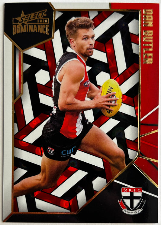 2020 AFL Select Dominance - DAN BUTLER (ST KILDA) Holographic Parallel HP173 /350