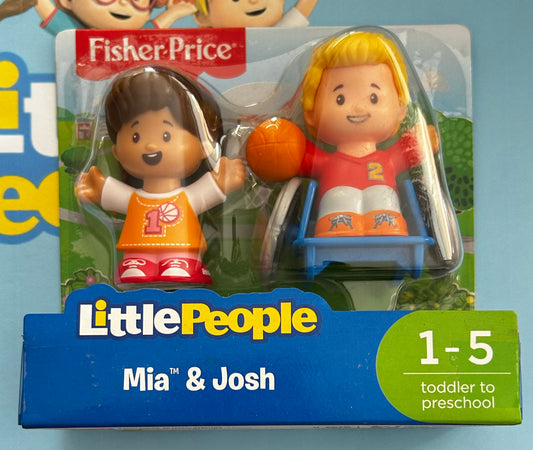 Fisher-Price Little People 2 Pack - MIA & JOSH (2017) FGX51